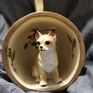 Chihuahua Dog Inside Decorative Mug Ceramic So Cute. 2005